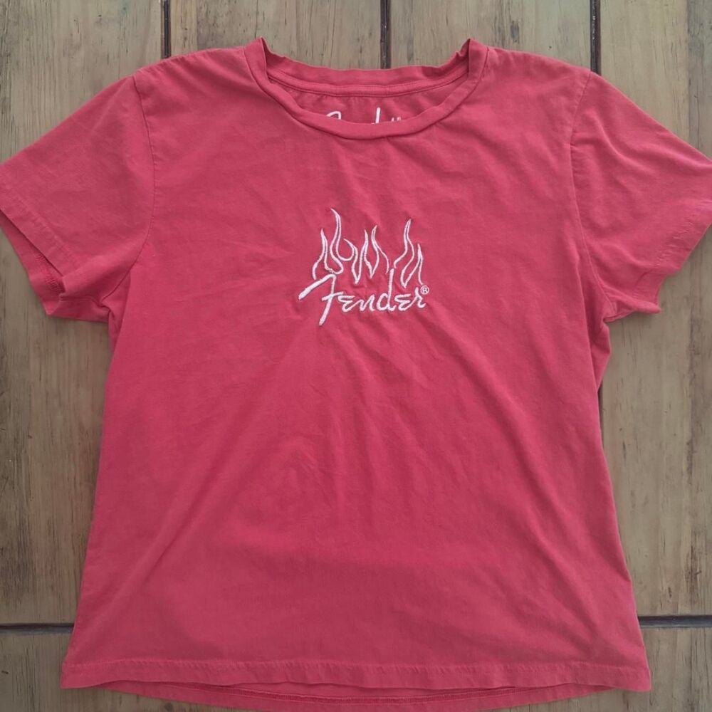 Lucky-brand Women's Red T-shirt